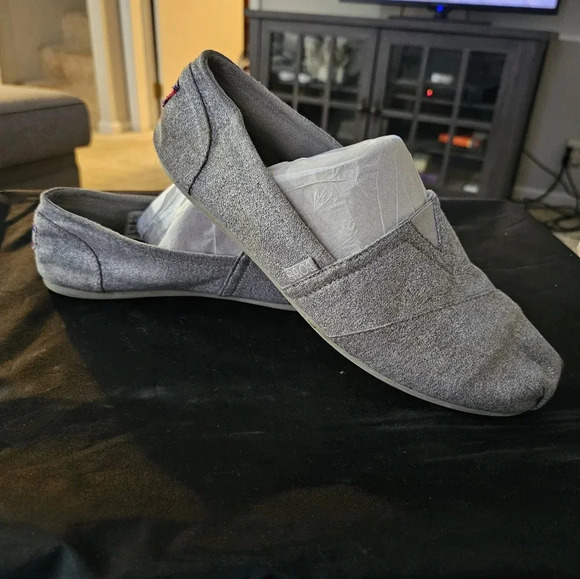 Bobs by Sketchers Silver shoes - Picture 6 of 8